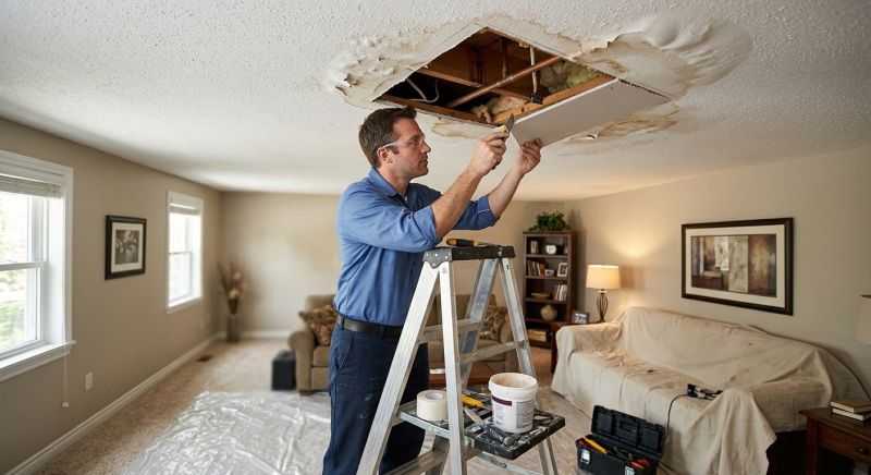Increase Your Leaking Ceiling Repair Business with an AI Driven, Targeted Website