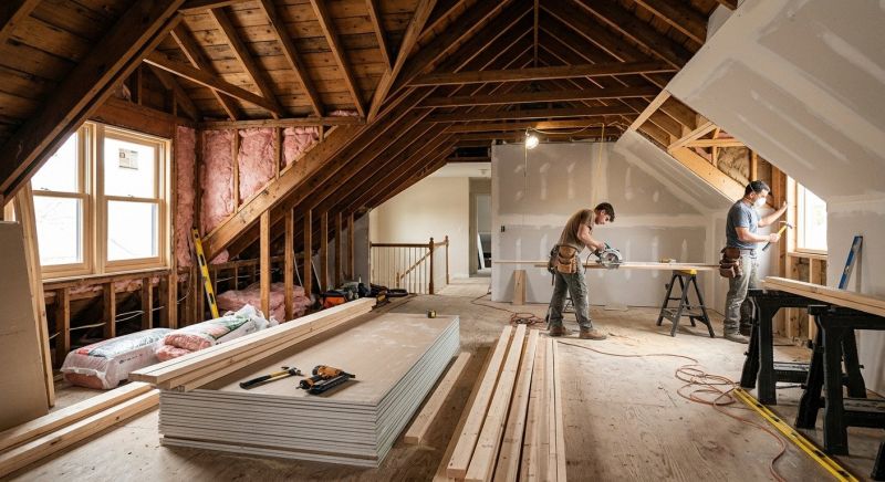 Attic Renovation in Conroe, TX