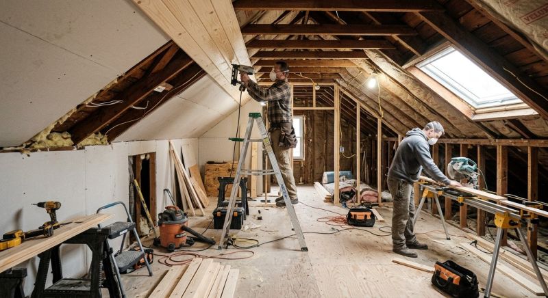 Attic Room Installation in Alpharetta, GA