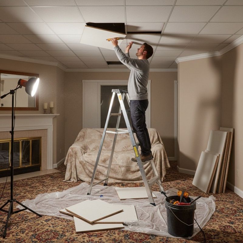 Ceiling Panel Repair in Boulder, CO