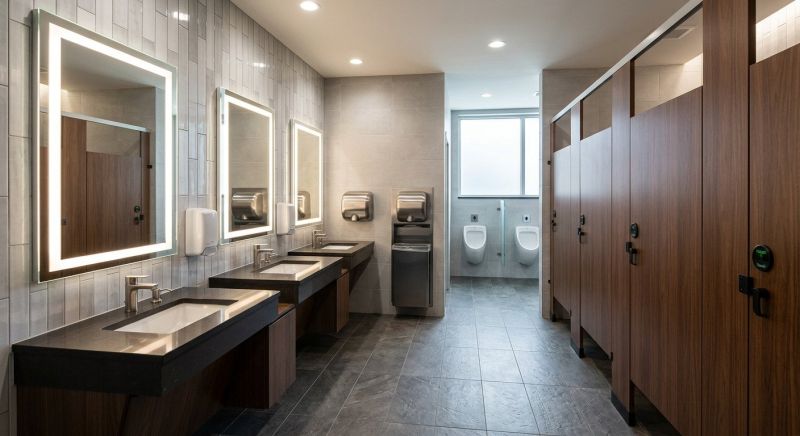 Office Restroom Renovation in Arvada, CO