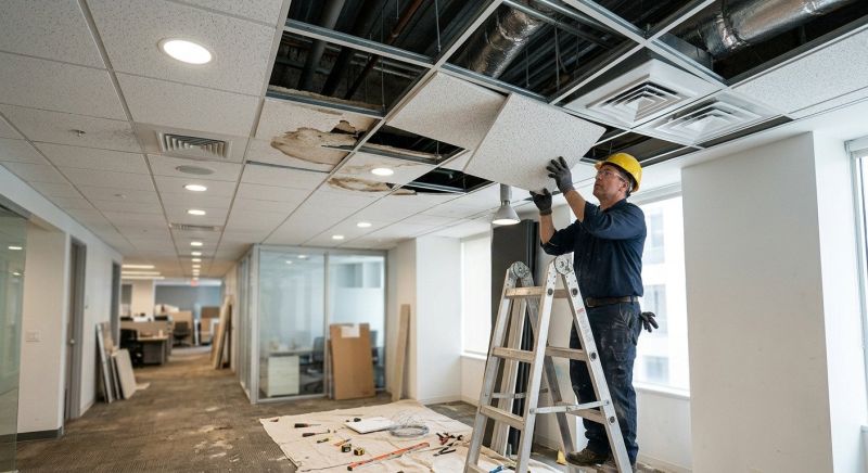 Suspended Ceiling Repair in Arvada, CO