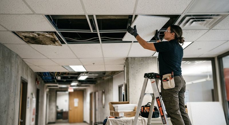 Suspended Ceiling Repair in Saint Augustine, FL