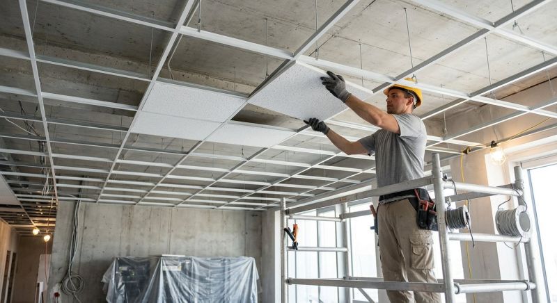 T Bar Ceiling Installation in Boulder, CO